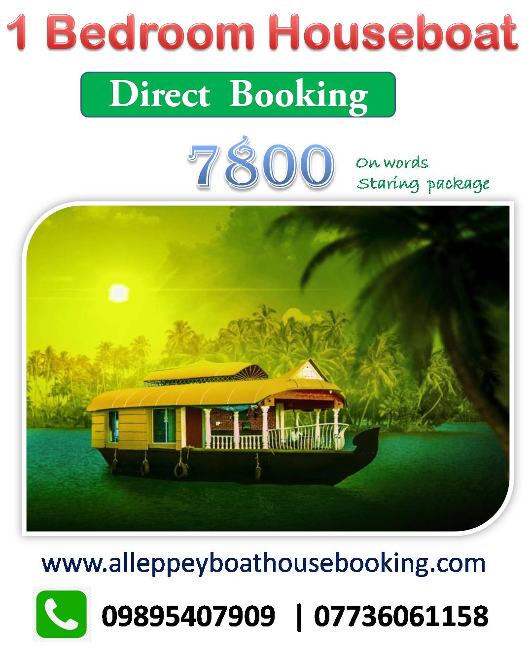 One Bedroom Houseboat