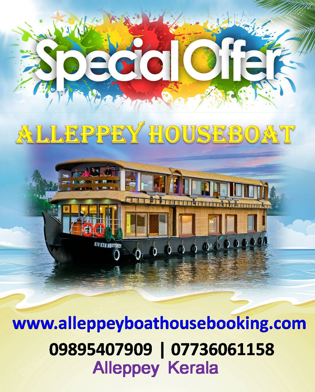 Sharing Houseboat Offer